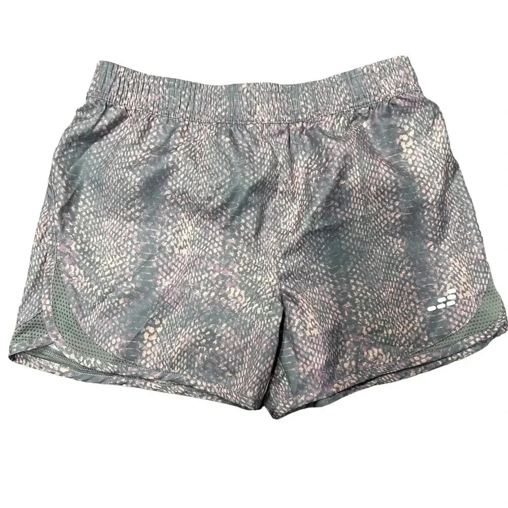 (LOT OF 3) BCG Girls Athletic Printed Running Shorts Large 12/14 EUC‎ Polyester - Picture 6 of 13